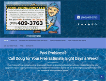 Tablet Screenshot of dougpoolproblems.com